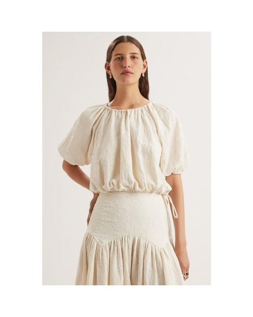 Merlette White Lotus Top