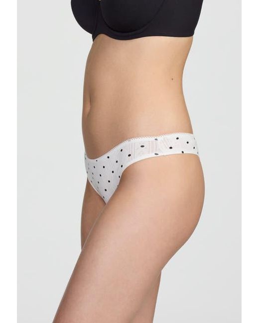 CUUP White The Thong
