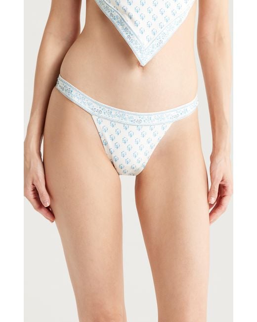 Solid & Striped Pink The Bianca Bikini Bottoms