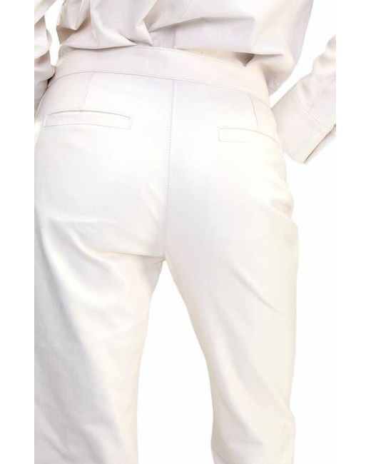 Cynthia Rowley Multicolor Leather Capris