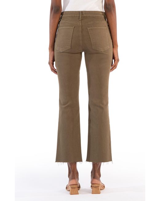 Kut From The Kloth Natural Kelsey High Waist Flare Ankle Jeans