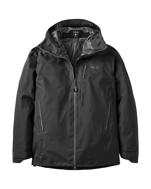 Rab Black Latok Alpine Gtx Jacket for men
