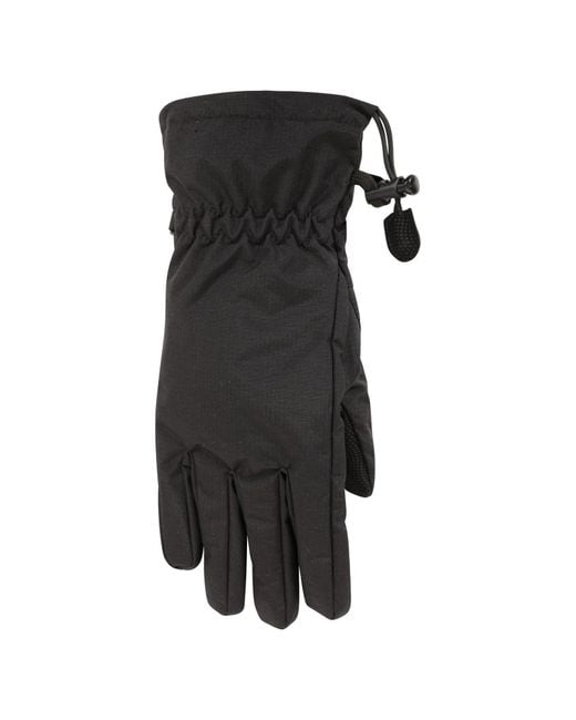 Mountain Warehouse Black Classic Waterproof Gloves