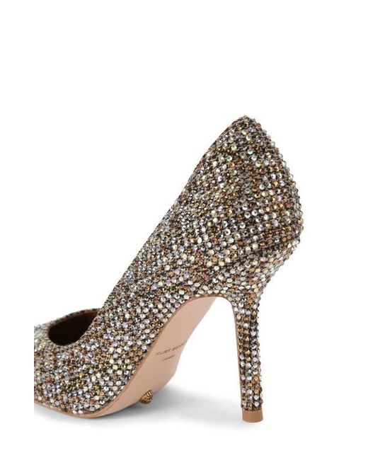 Kurt Geiger White Regent Pointed Toe Pump