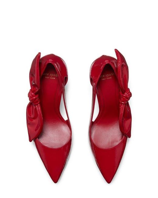 Kate Spade Red Bunnie Pointed Toe Pump