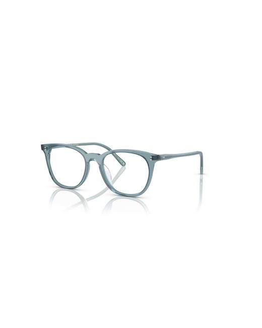 Oliver Peoples Blue 49Mm Rectangle Optical Glasses