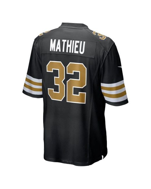 Men's Nike Tyrann Mathieu White New Orleans Saints Game Jersey