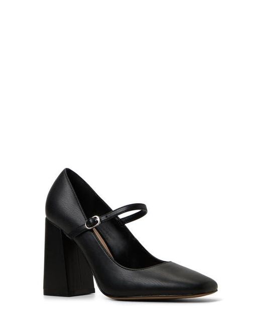 ALDO Black Navii Block Heel Pump