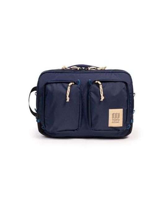 Topo Blue Global Briefcase for men