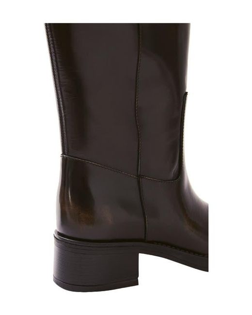 Alohas Black Sajan Round Toe Boot