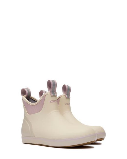 XtraTuf White Inch Ankle Deck Boot