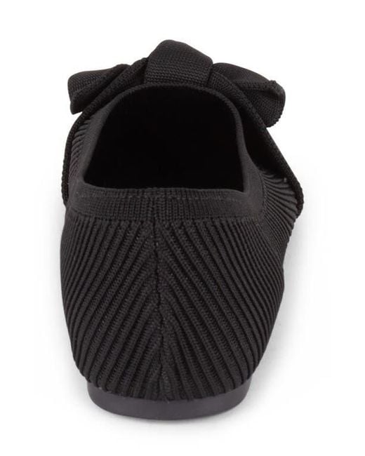 Tahari Black Montserrat Pointed Toe Flat