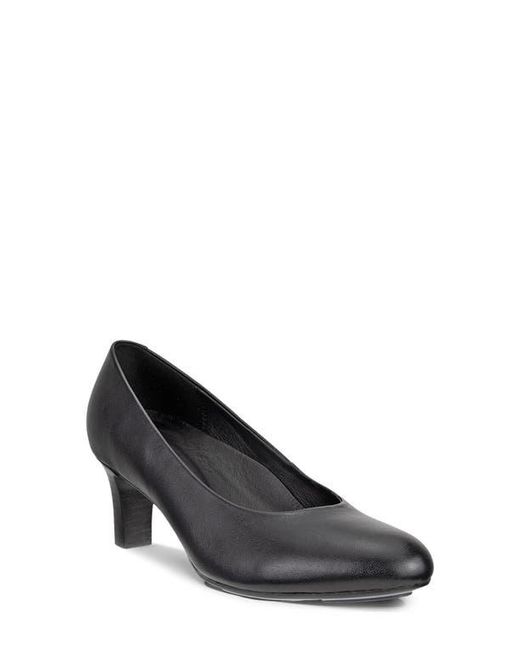 Ecco Black Elevate 55 Pump