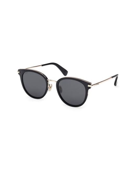 Max Mara Multicolor 54Mm Round Sunglasses