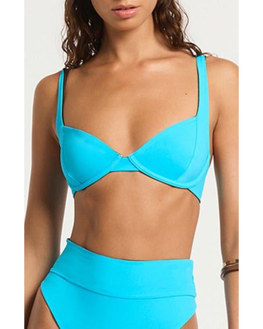 Bondeye Black Ryan Reversible Underwire Bikini Top