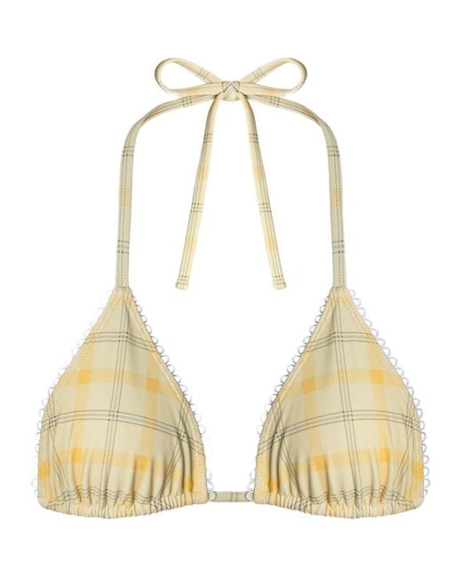 Oddli Yellow Bikini Top