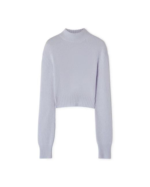 Lanvin Blue Open-Back Sweater