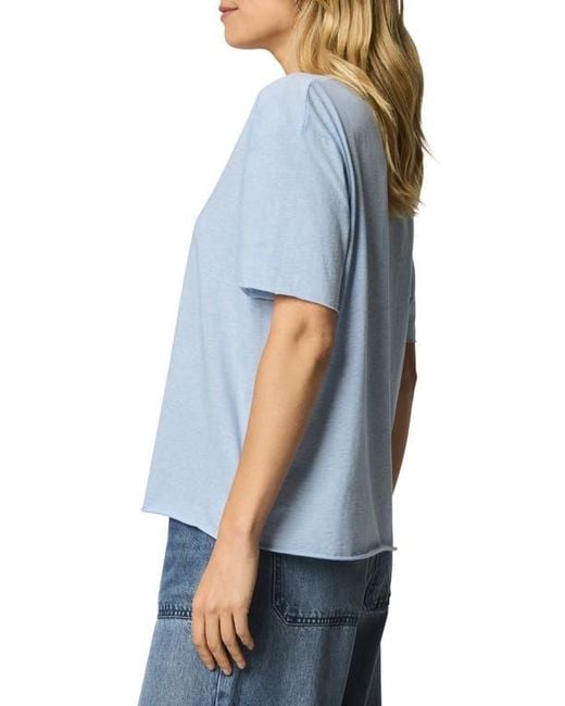Splendid Blue Kacey V-Neck T-Shirt