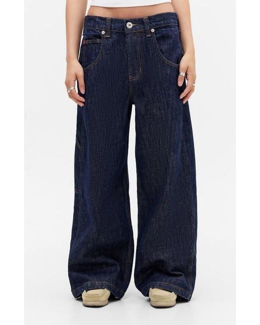 BDG Blue Niko Skate Wide Leg Jeans