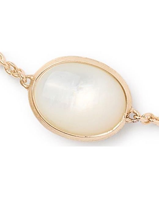 Marco Bicego White Siviglia 18k Yellow Mother-of-pearl Bracelet At Nordstrom