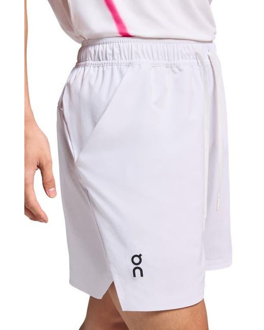 On Shoes White Court Shorts for men