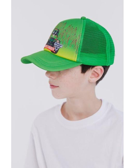 MONSTER JAM Green Grave Digger Strapback Baseball Cap for men