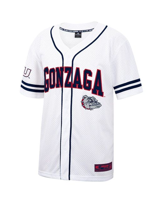 Men's Colosseum Black Washington State Cougars Free Spirited Mesh Button-Up Baseball Jersey