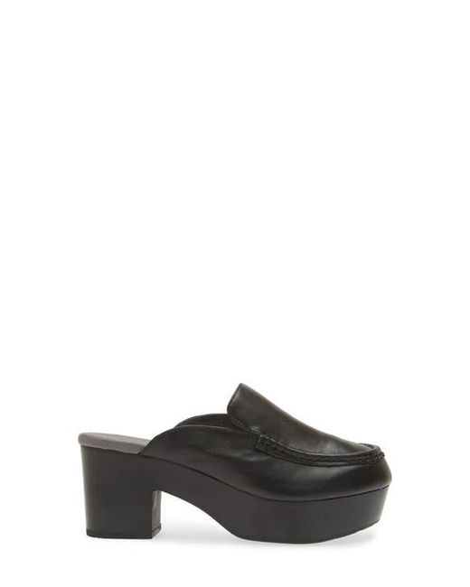 Chocolat Blu Gray Gemm Platform Loafer Mule
