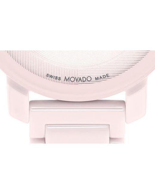 Movado Pink Bold Evolution 2.0 Bracelet Watch for men