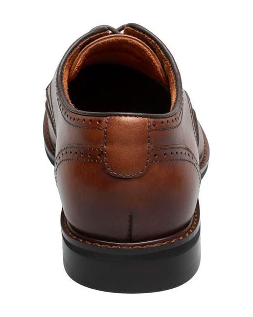 Stacy Adams Brown Bennett Longwing Derby for men