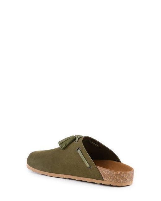 Seychelles Green Windswept Tassel Clog