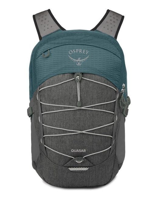 Osprey Gray Quasar 26-Liter Backpack for men