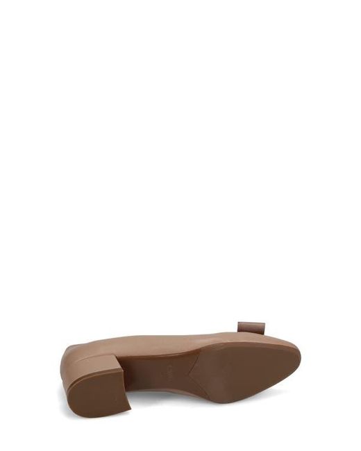 Vaneli Brown Amiel Pump