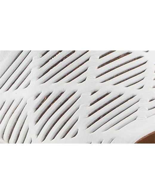 Spring Step White Zali Slide Sandal