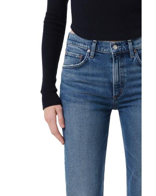 Agolde Blue Kick Bootcut Jeans