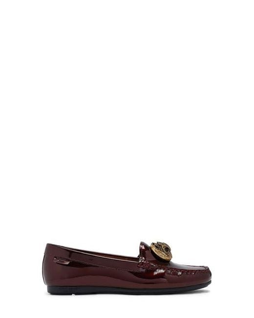 Kurt Geiger Chelsea Croc Embossed Loafer in Brown | Lyst display picture 3
