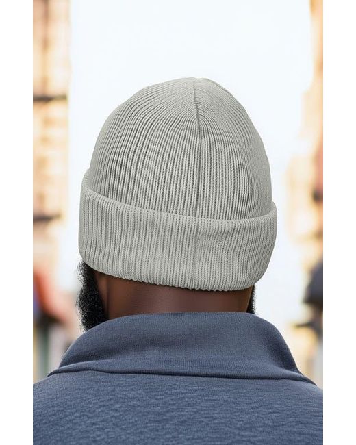 Alix Gray Ice Bear Beanie for men