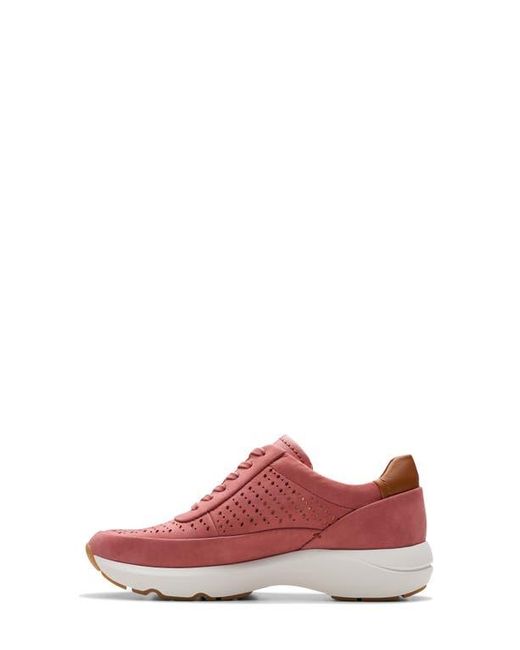 Clarks Red Tivoli Grace Sneaker