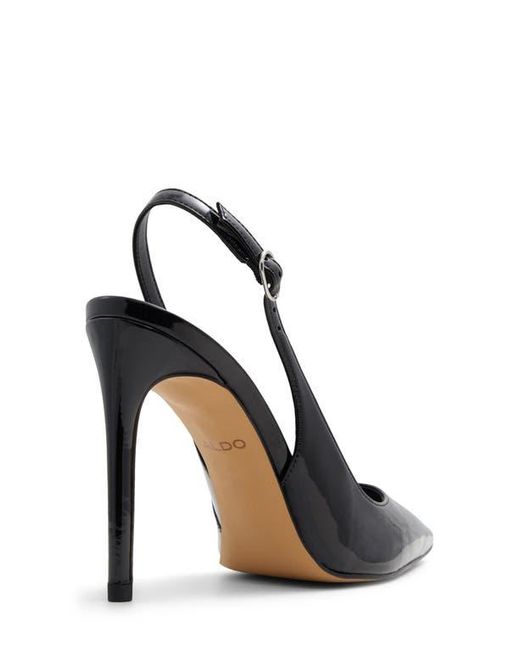 ALDO Black Stessy Slingback Pointed Toe Pump