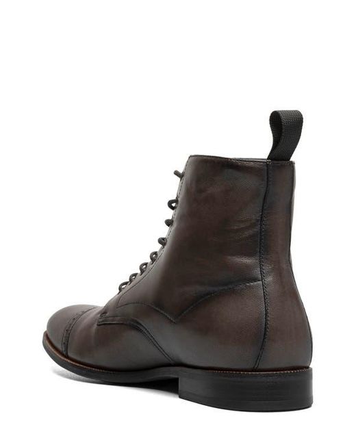 Stacy Adams Brown Henry Cap Toe Boot for men