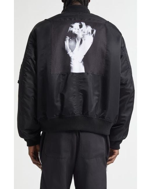 Undercover Black Faust Blouson Jacket for men