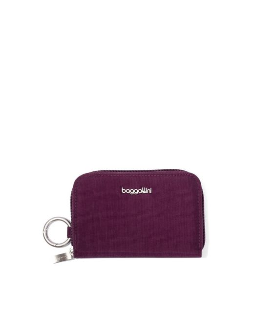 Baggallini Purple Deluxe Card Case