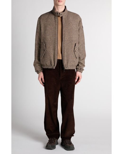 Moncler Multicolor Ebrodel Wool Blend Jacket for men