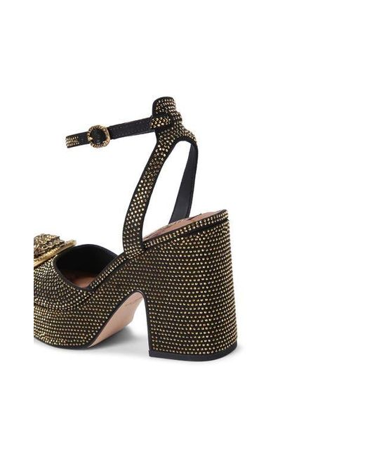 Kurt Geiger White Chelsea Ankle Strap Platform Pump