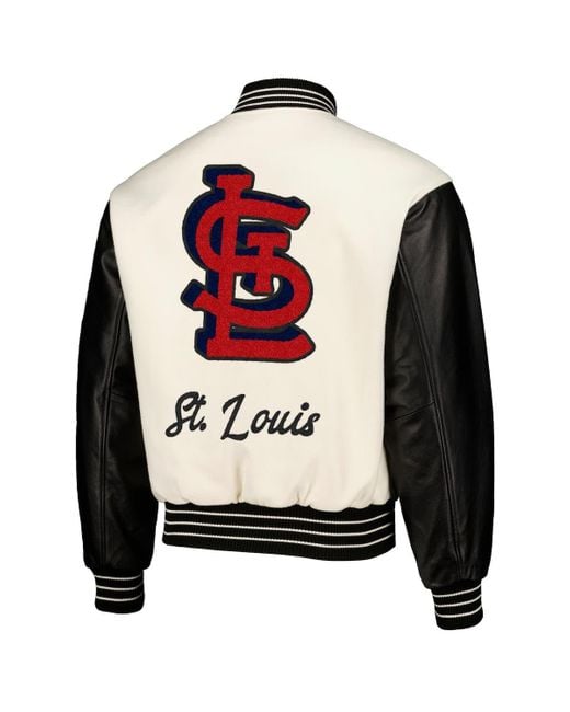 Pleasures St. Louis Cardinals Full-snap Varsity Jacket At