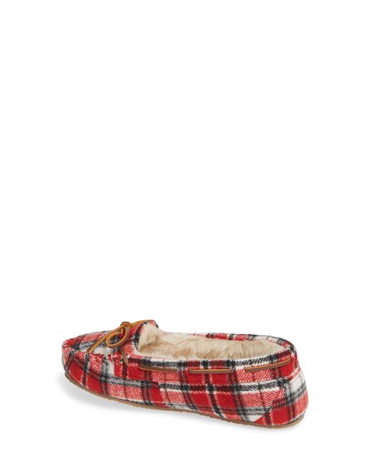 minnetonka plaid slippers
