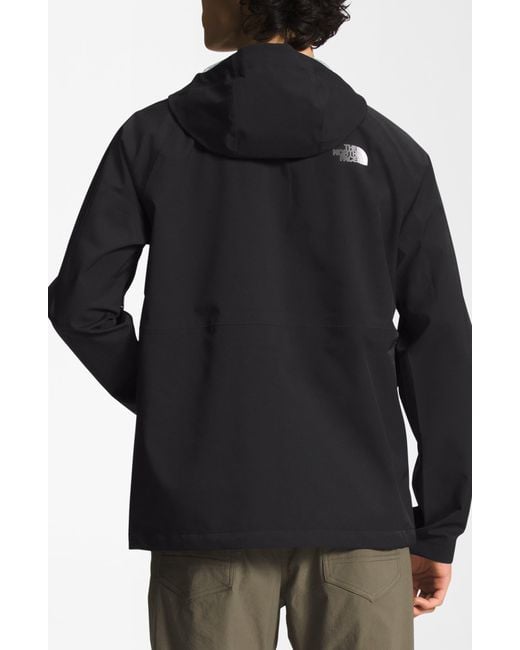 The North Face Black Valle Vista Waterproof Jacket for men
