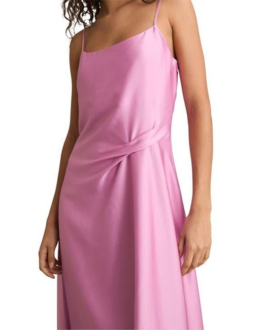 Reiss Zoey Slipdress in Pink | Lyst