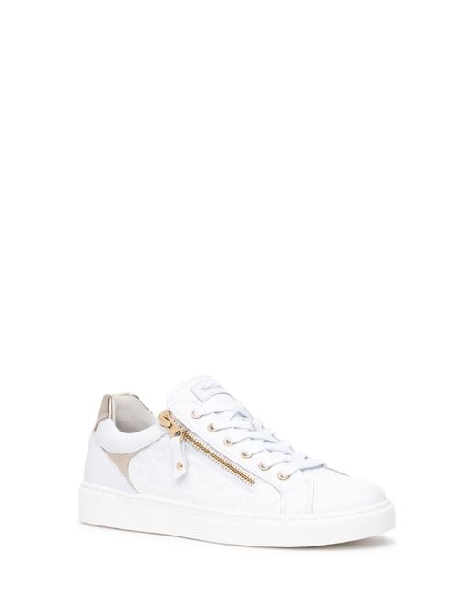 Nero Giardini White Side Zip Sneaker