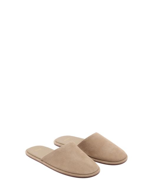 Mango Multicolor Suede Mule